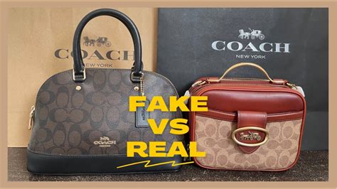 real or fake coach handbags|how to authenticate coach bag.